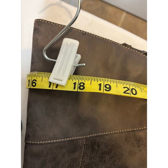 Natural Soul by Naturalizer Women’s Tall Brown Riding Boots Size 7.5M - Picture 10 of 12